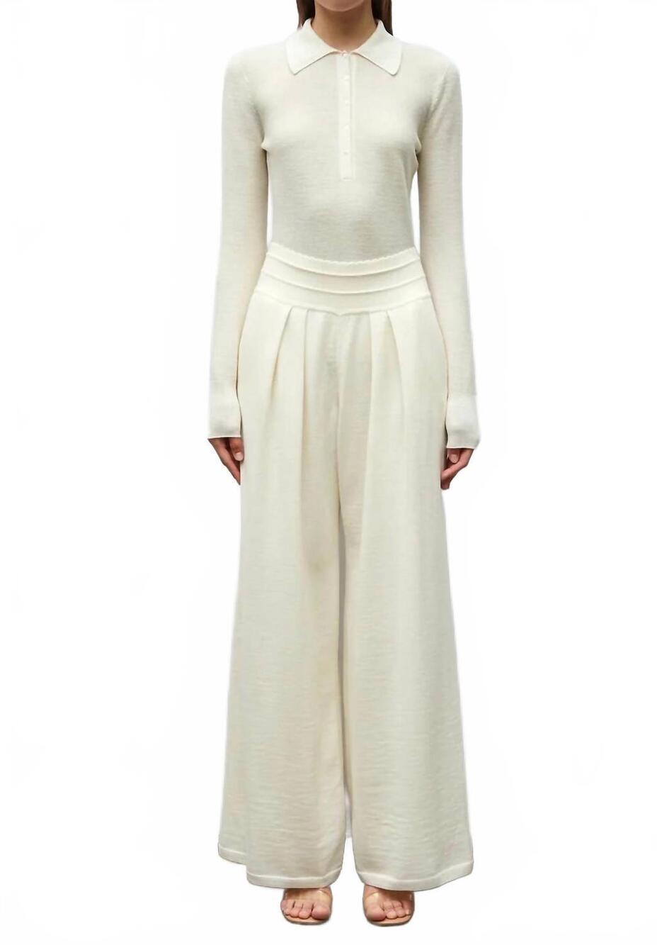 NEW MOLLI lauren wide leg pant in natural